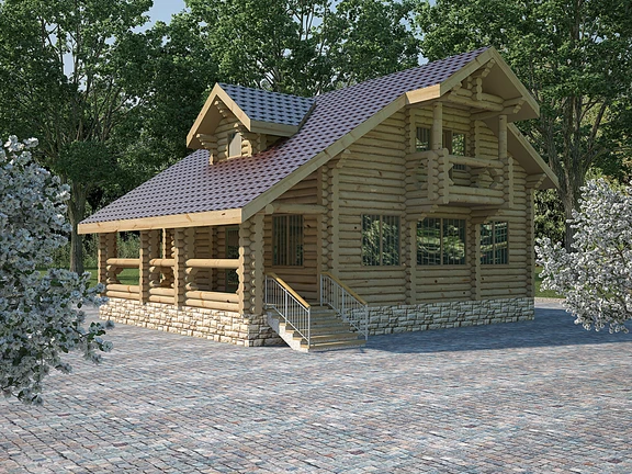 Проект дома «Дом №20» 195.5 м²