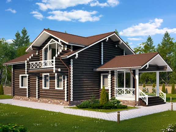 Проект дома «Дом №9» 292.1 м²